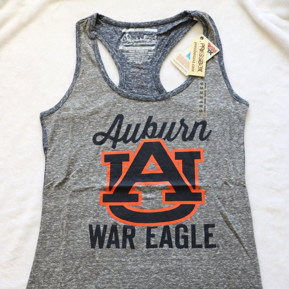 Auburn War Eagles Racerback Tank Top NEW